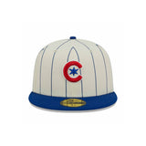 Chicago Cubs Retro City Blue Pinstripe 59FIFTY Fitted Hat - New Era - 23710140803