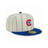Chicago Cubs Retro City Blue Pinstripe 59FIFTY Fitted Hat - New Era - 23710140803