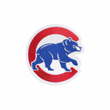 Chicago Cubs Walking Bear Embroidered Collector Patch - The Emblem Source - 