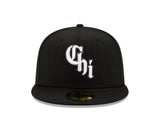 Chicago White Sox Black 2021 City Connect 59FIFTY Fitted Hat - New Era - 