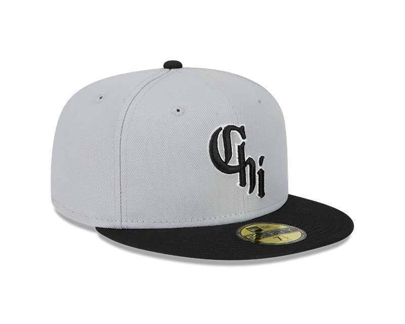 Chicago White Sox Black/Gray 2021 City Connect 59FIFTY Fitted Hat - New Era - 