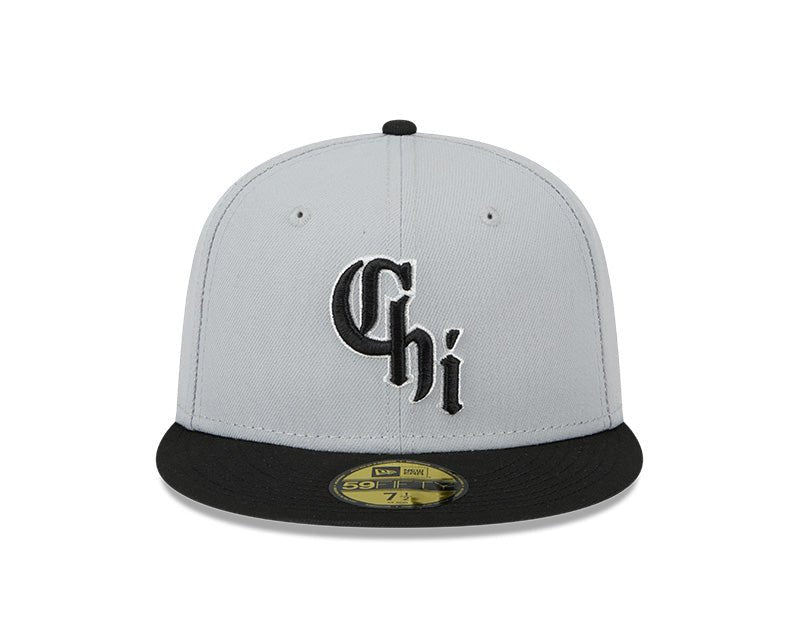Chicago White Sox Black/Gray 2021 City Connect 59FIFTY Fitted Hat - New Era - 