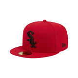 Chicago White Sox Scarlet Red 59FIFTY Fitted Hat - New Era - 23013442901