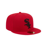 Chicago White Sox Scarlet Red 59FIFTY Fitted Hat - New Era - 23013442901