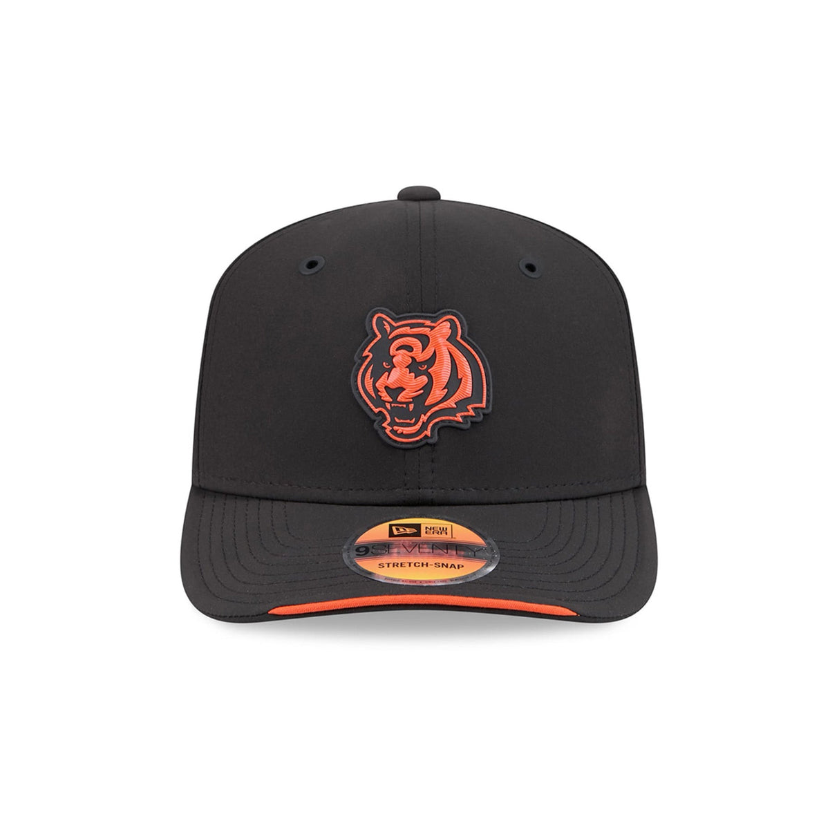 Cincinnati Bengals 2026 NFL Sideline Collection Black 9SEVENTY Stretch-Snap Hat - New Era - 23850510304