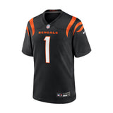 Cincinnati Bengals Ja’Marr Chase Black Alternate Game Player Jersey - Nike - 236001103033