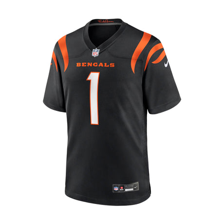 Cincinnati Bengals Ja’Marr Chase Black Alternate Game Player Jersey - Nike - 236001103033