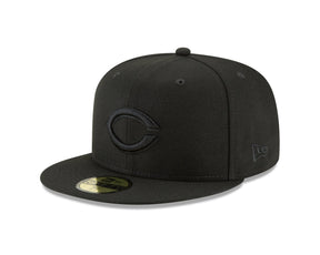 Cincinnati Reds Authentic Collection Blackout 59FIFTY Fitted - New Era - 