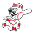 Cincinnati Reds Cooperstown Collection Mr. Red Stockings Collector Enamel Pin - Wincraft - 323610424