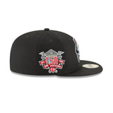 Cincinnati Reds Cooperstown Collection Mr Redlegs 150th Anniversary Black 59FIFTY Fitted Hat - New Era - 23081042401
