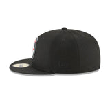 Cincinnati Reds Cooperstown Collection Mr Redlegs 150th Anniversary Black 59FIFTY Fitted Hat - New Era - 23081042401