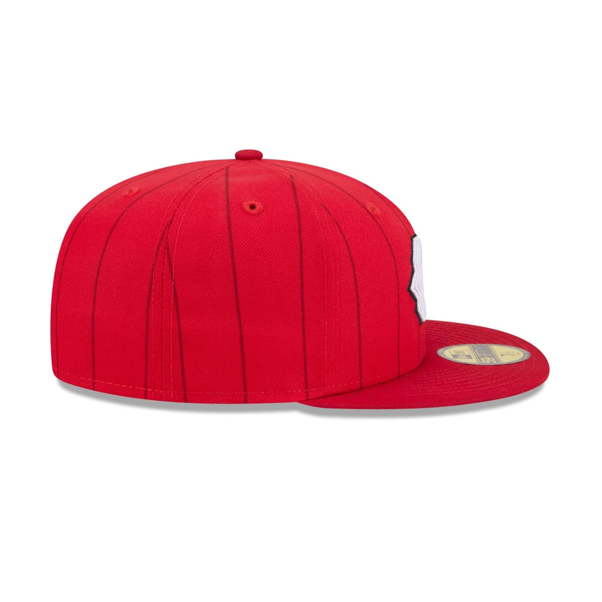 Cincinnati Reds Pinstripe Red 59FIFTY Fitted Hat - New Era - 23311142401