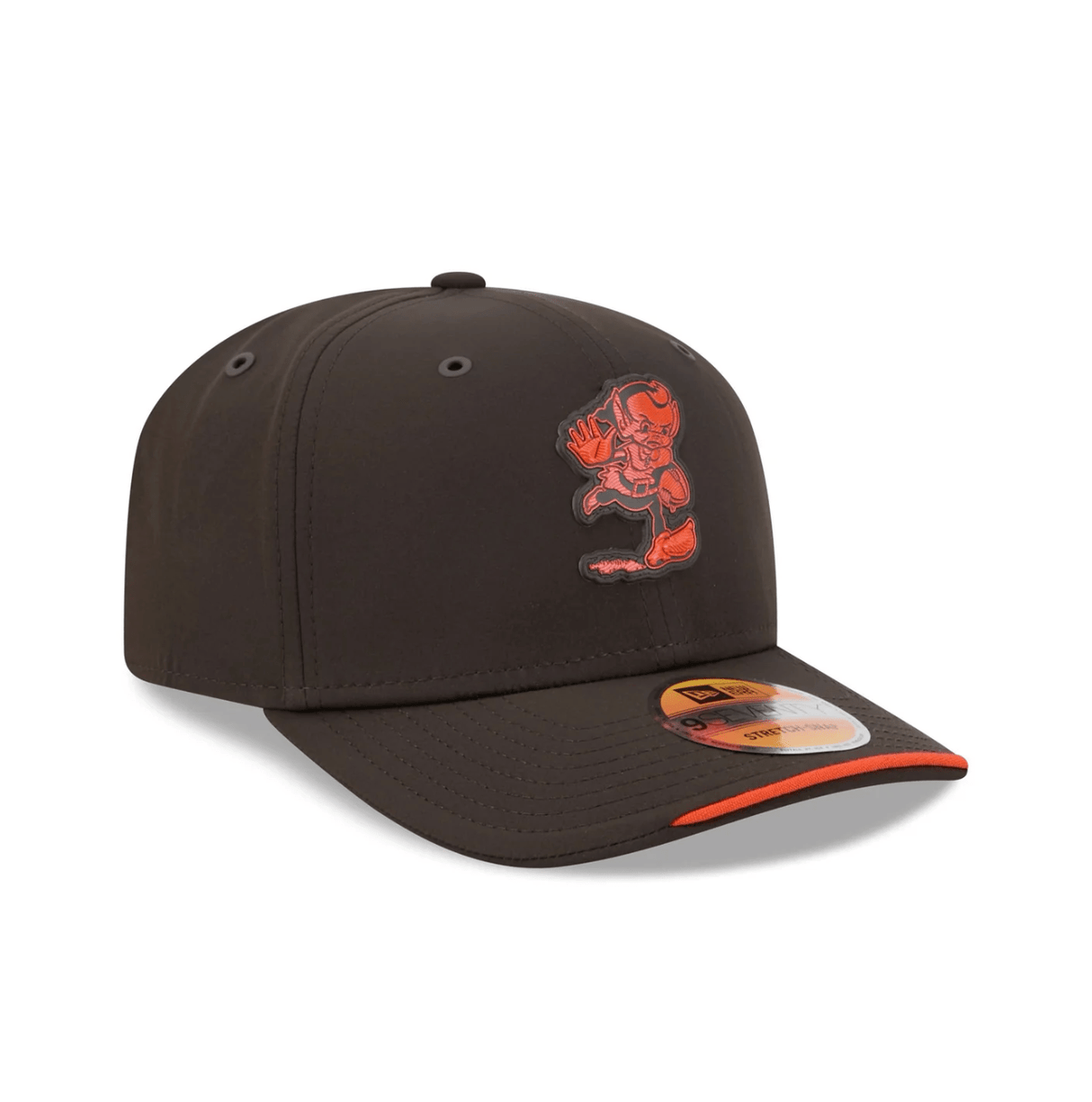 Cleveland Browns 2026 NFL Sideline Collection Brown 9SEVENTY Stretch-Snap Hat - New Era - 23850510606