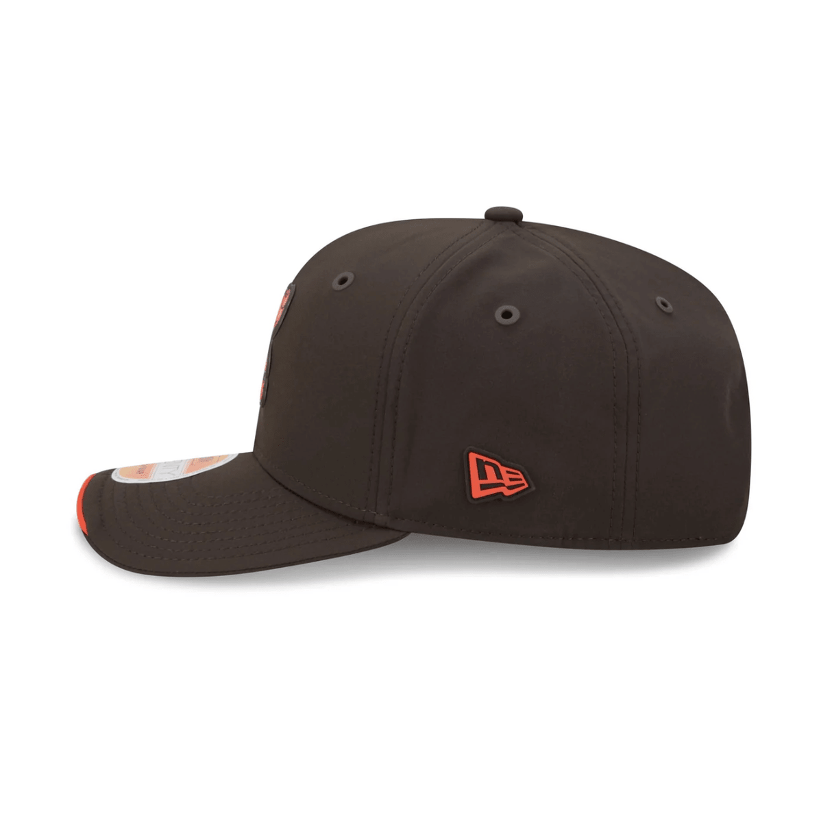 Cleveland Browns 2026 NFL Sideline Collection Brown 9SEVENTY Stretch-Snap Hat - New Era - 23850510606