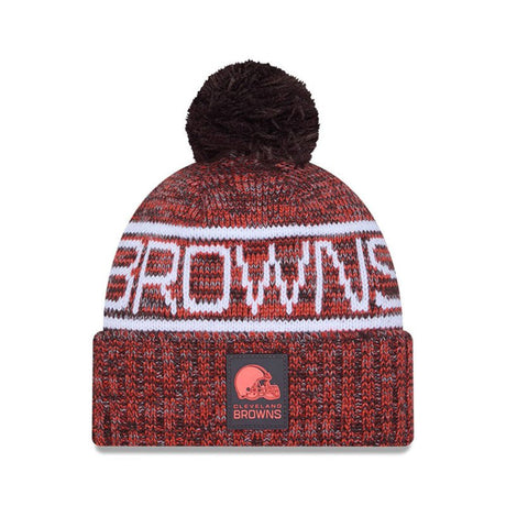 Cleveland Browns Knit Pom Beanie - New Era - 