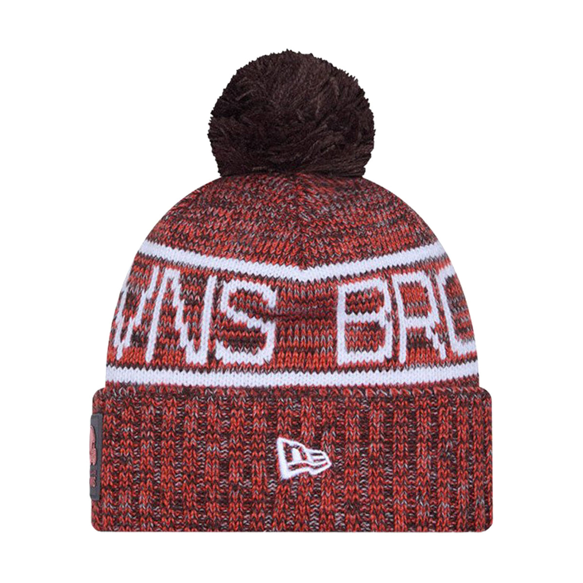 Cleveland Browns Knit Pom Beanie - New Era - 238302106