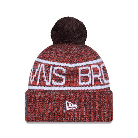 Cleveland Browns Knit Pom Beanie - New Era - 
