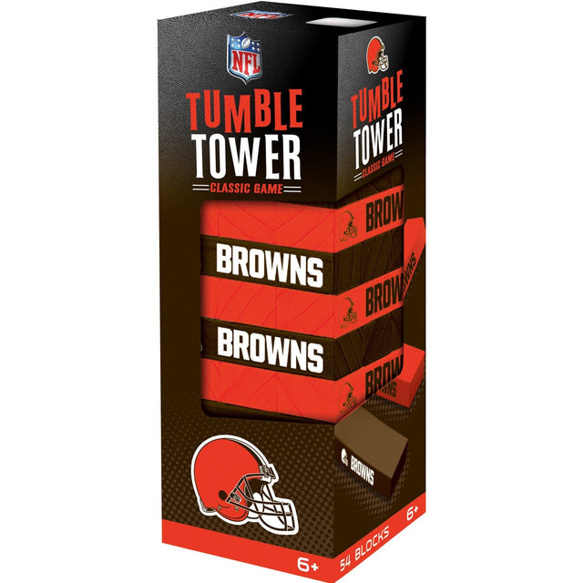 Cleveland Browns Tumble Tower - MasterPieces Puzzle Company INC - 705988017216