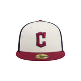 Cleveland Guardians 2024 City Connect Navy & Red 59FIFTY Fitted Hat - New Era - 23310441401