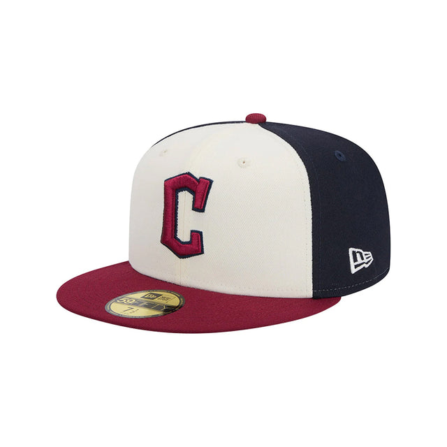 Cleveland Guardians 2024 City Connect Navy & Red 59FIFTY Fitted Hat - New Era - 23310441401