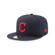 Cleveland Guardians Authentic Collection Retro Navy 59FIFTY Fitted Hat - New Era - 23020141412