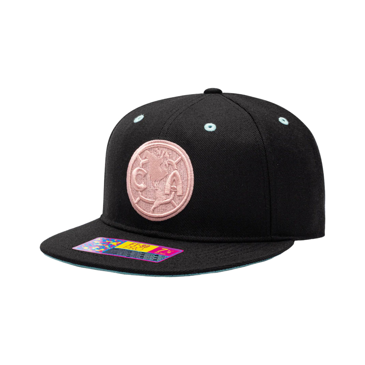 Club América Black/Pink FT - 90 Pro Fitted Hat - Fan Ink - 