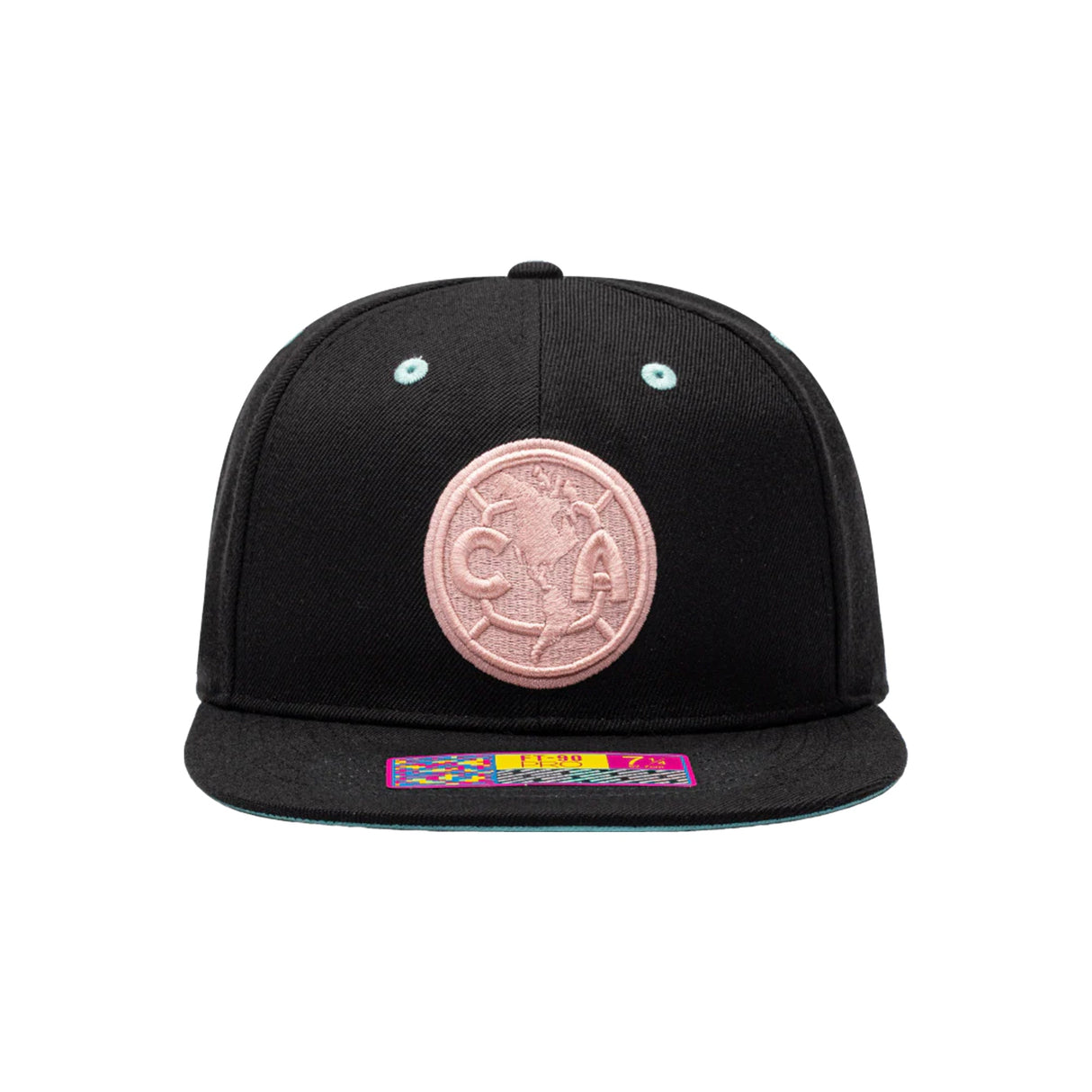 Club América Black/Pink FT - 90 Pro Fitted Hat - Fan Ink - 