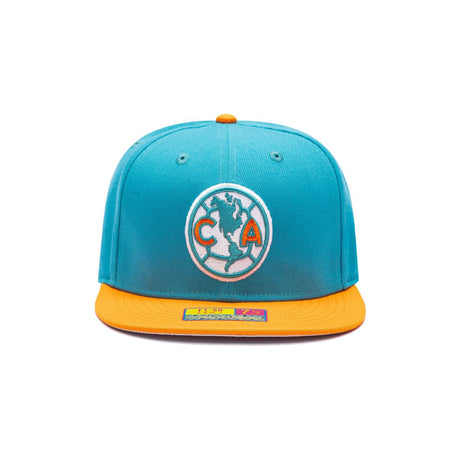 Club América Teal FT-90 Pro Fitted Hat - Fan Ink - 31002201