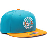 Club América Teal/Orange FT - 90 Pro Fitted Hat - Fan Ink - 