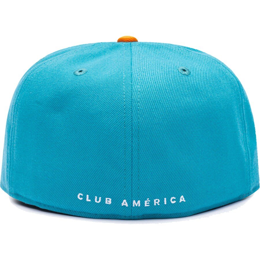 Club América Teal/Orange FT - 90 Pro Fitted Hat - Fan Ink - 