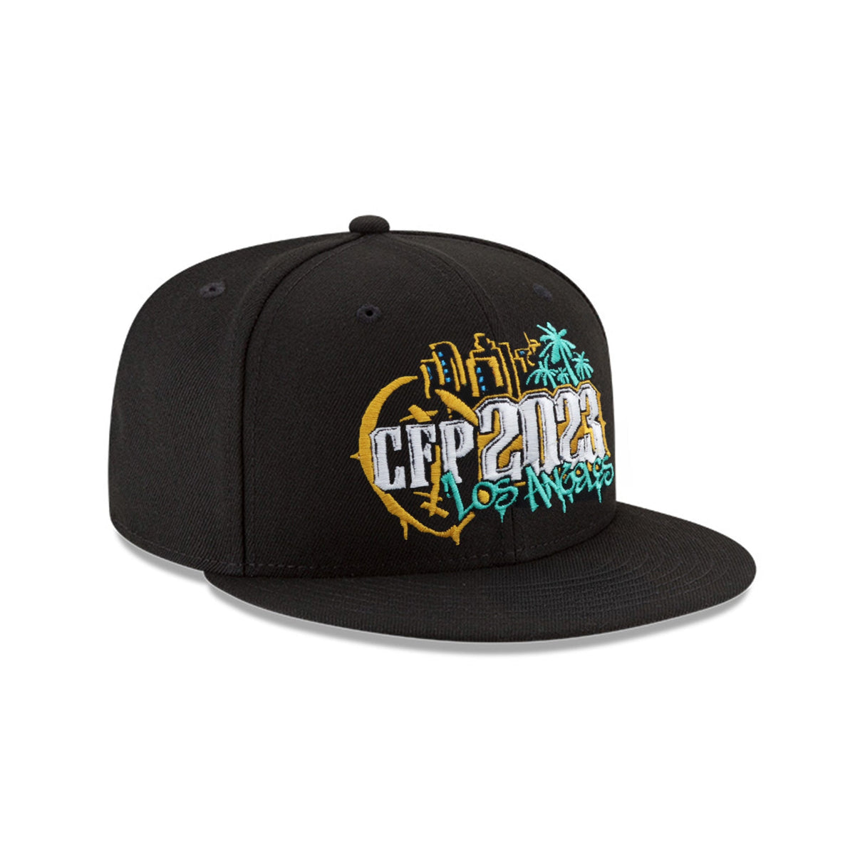 College Football Playoff National Championship 2023 Los Angeles Black 9FIFTY Snapback Hat - New Era - 