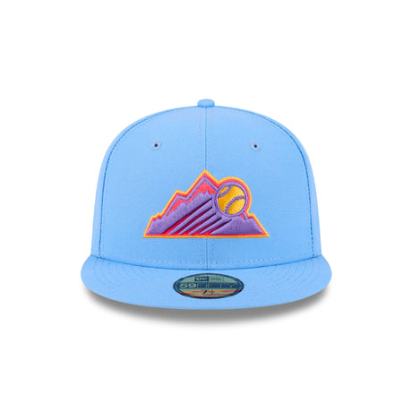Colorado Rockies 2025 City Connect Blue 59FIFTY Fitted Hat - New Era - 23310842501