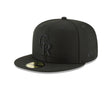 Colorado Rockies Authentic Collection Blackout 59FIFTY Fitted - New Era - 