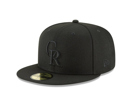 Colorado Rockies Authentic Collection Blackout 59FIFTY Fitted - New Era - 