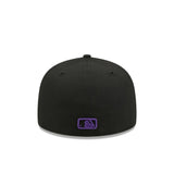 Colorado Rockies Blackout Alternate Logo Black 59FIFTY Fitted Hat - New Era - 23013542501