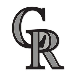 Colorado Rockies Interlocking CR Logo Collector Enamel Pin - Wincraft - 3236014253