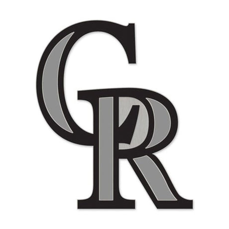 Colorado Rockies Interlocking CR Logo Collector Enamel Pin - Wincraft - 3236014253