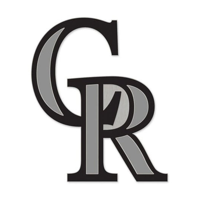 Colorado Rockies Interlocking CR Logo Collector Enamel Pin - Wincraft - 3236014253