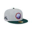 Colorado Rockies Metallic City Gray 59FIFTY Fitted Hat - New Era - 23334742501
