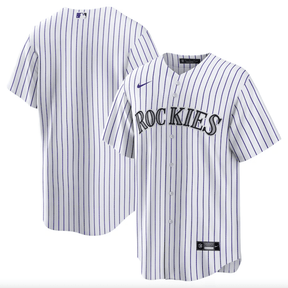 Colorado Rockies Nike White Home Team Jersey - Nike - 