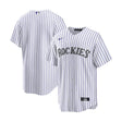 Colorado Rockies White Replica Home Team Jersey - Nike - 230430142501