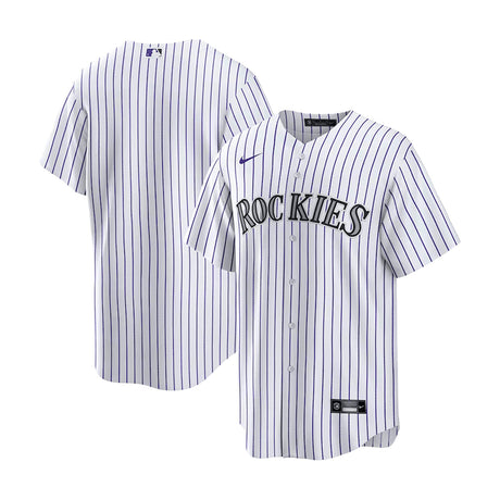 Colorado Rockies White Replica Home Team Jersey - Nike - 230430142501