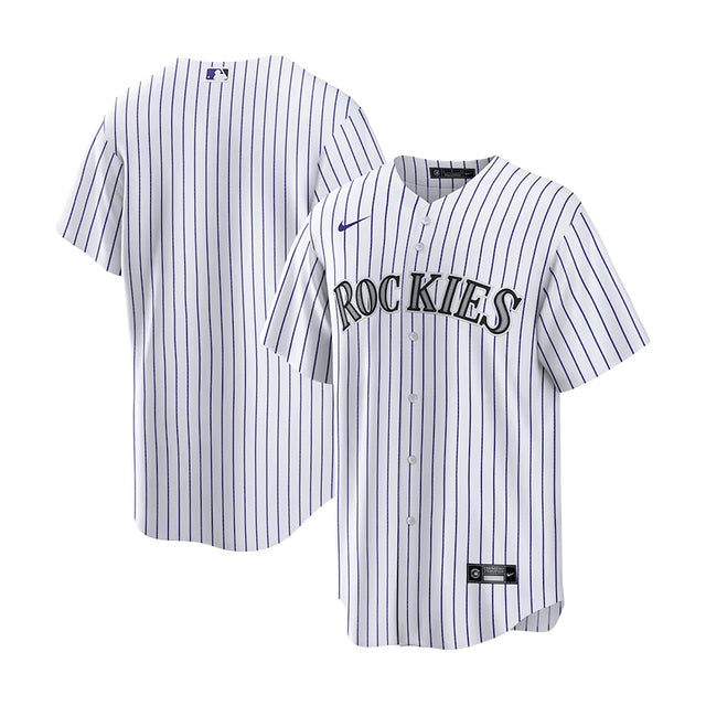 Colorado Rockies White Replica Home Team Jersey - Nike - 230430142501