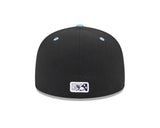 Columbus Clippers Black/Light Blue Theme Night 59FIFTY Fitted Hat - New Era - 