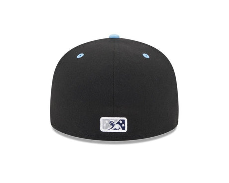 Columbus Clippers Black/Light Blue Theme Night 59FIFTY Fitted Hat - New Era - 