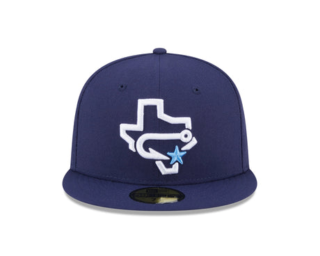 Corpus Christi Hooks Navy On - Field 59FIFTY Fitted Hat - New Era - 