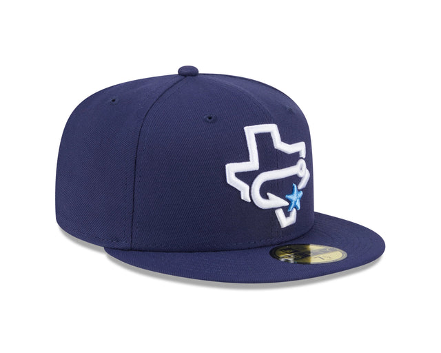 Corpus Christi Hooks Navy On - Field 59FIFTY Fitted Hat - New Era - 