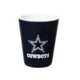 Dallas Cowboys 4-Piece Ceramic and Glass 2oz. Shot Glass Set - EG Collective - 801946180081
