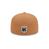 Dallas Cowboys Color Pack 50th Anniversary Patch Tan 9FIFTY Fitted Hat - New Era - 23120111201