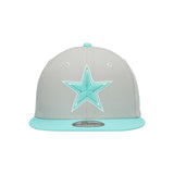 Dallas Cowboys Gray/Mint Two - Tone Color Pack 9FIFTY Snapback Hat - New Era - 